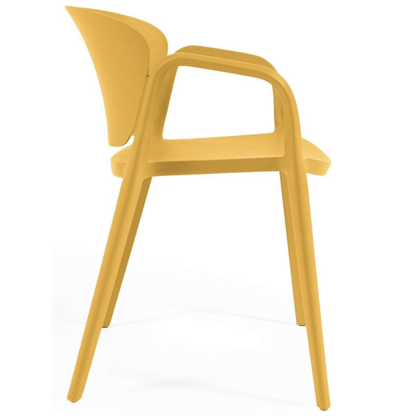 Стілець La Forma ANIA CC6094S31 Жовтий-3