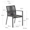 Садовый стул La Forma CULIP J0600019NN02 Темно-серый-7-thumb