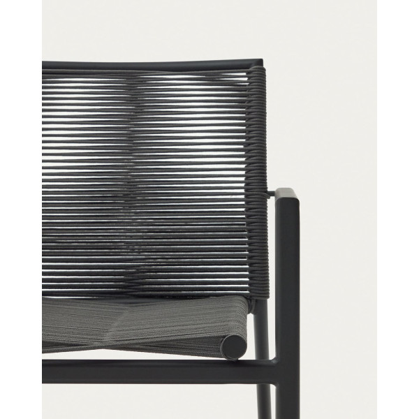 Садовый стул La Forma CULIP J0600019NN02 Темно-серый-5