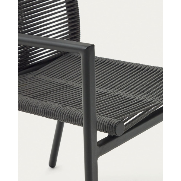 Садовый стул La Forma CULIP J0600019NN02 Темно-серый-6