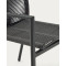 Садовый стул La Forma CULIP J0600019NN02 Темно-серый-6-thumb