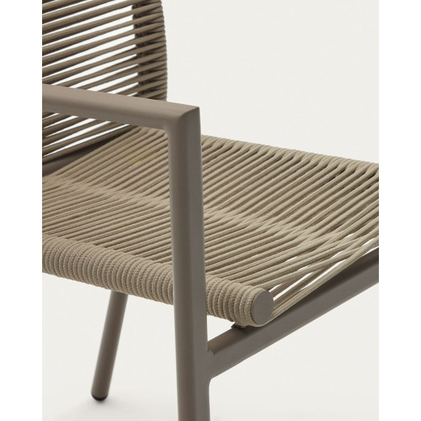 Садовий стілець La Forma CULIP J0600019NN12 Коричневий-6
