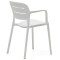 Садовий стілець La Forma MORELLA CC6108S05 Білий-6-thumb