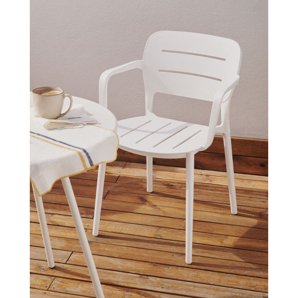 Садовий стілець La Forma MORELLA CC6108S05 Білий-1