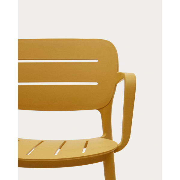 Садовый стул La Forma MORELLA CC6108S31 Горчичный-6
