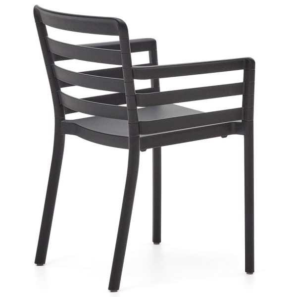 Садовий стілець La Forma NARIET CC6106S01 Чорний-4
