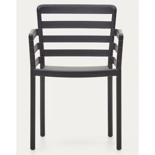 Садовий стілець La Forma NARIET CC6106S01 Чорний-2