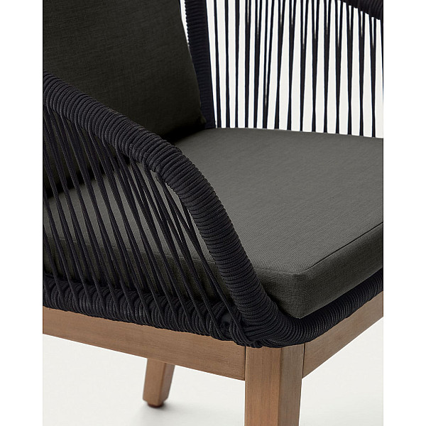 Стілець La Forma PORTALO J0600051JJ01 Чорний-8