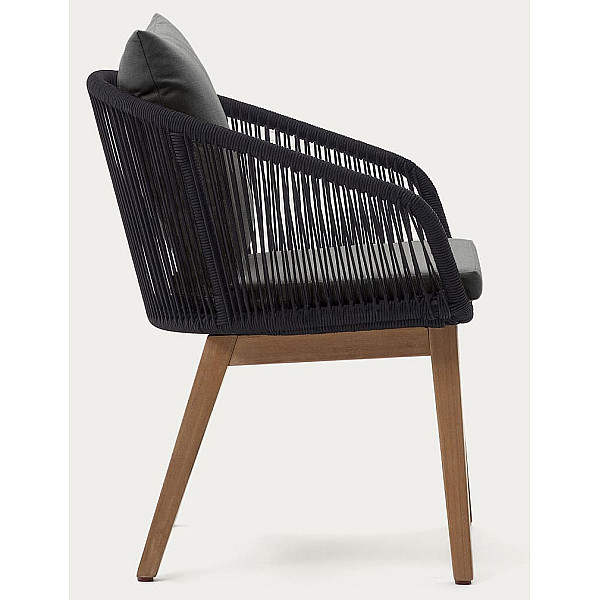 Стілець La Forma PORTALO J0600051JJ01 Чорний-4