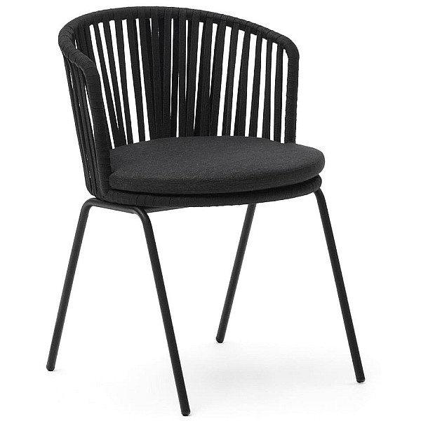 Стілець La Forma SACONCA J0600048JJ01 Чорний-0