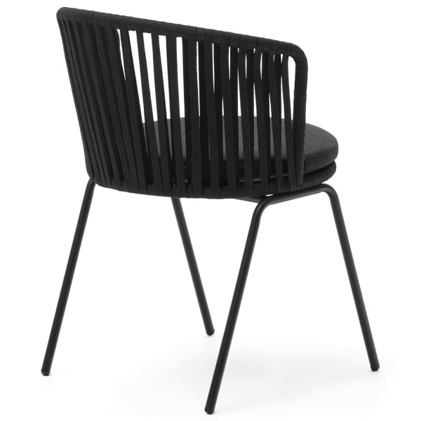 Стілець La Forma SACONCA J0600048JJ01 Чорний-4