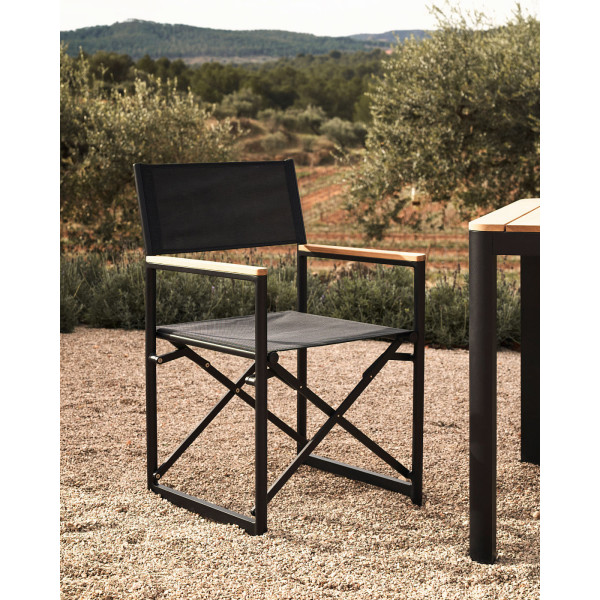 Стілець складаний La Forma LLADO J0700005RR15 Чорний-1