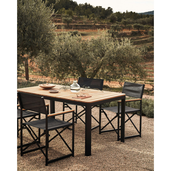 Стілець складаний La Forma LLADO J0700005RR15 Чорний-2