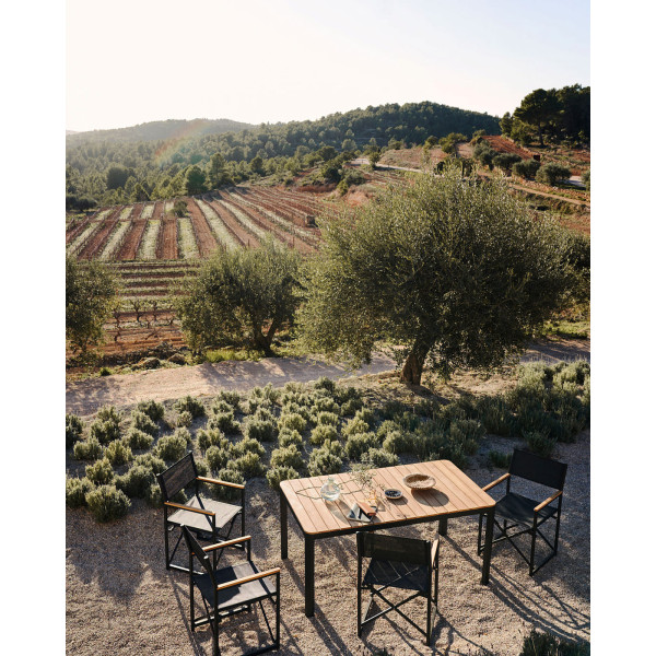 Стілець складаний La Forma LLADO J0700005RR15 Чорний-4