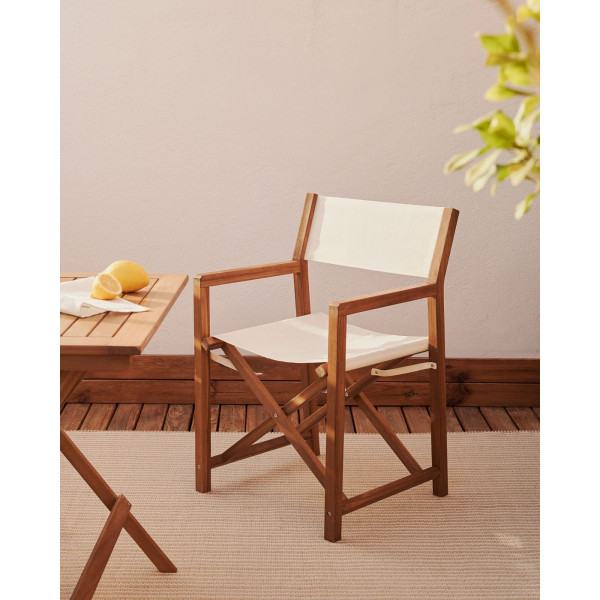 Стілець складаний La Forma THIANNA J0700001JJ05 Бежевий-1