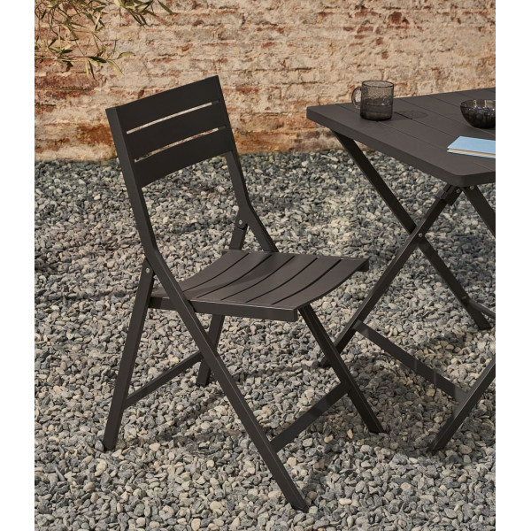 Стілець складаний La Forma TORRETA J0600087NN02 Чорний-1