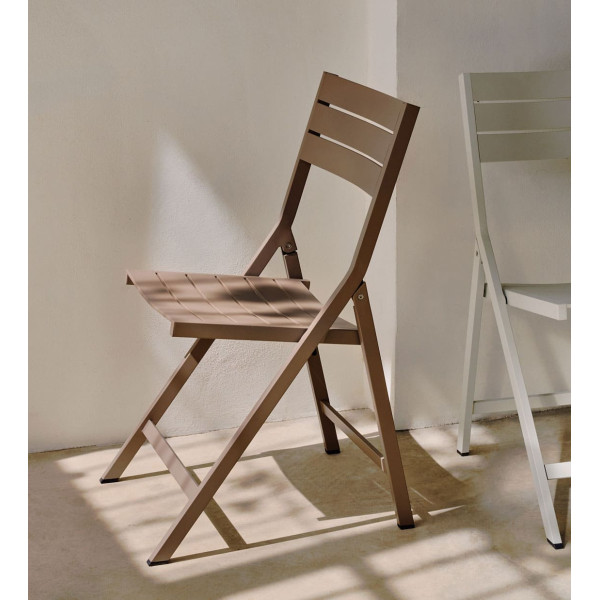 Стілець складаний La Forma TORRETA J0600087NN10 Коричневий-1