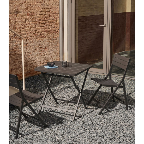 Стілець складаний La Forma TORRETA J0600087NN02 Чорний-2