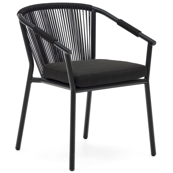 Стілець La Forma XELIDA J0600034RR15 Чорний-0