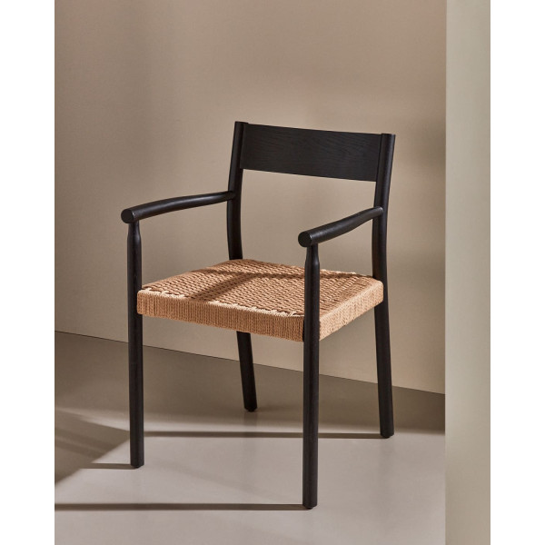 Стілець La Forma YALIA C0100124CP46 Чорний-1