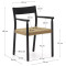Стілець La Forma YALIA C0100124CP46 Чорний-8-thumb