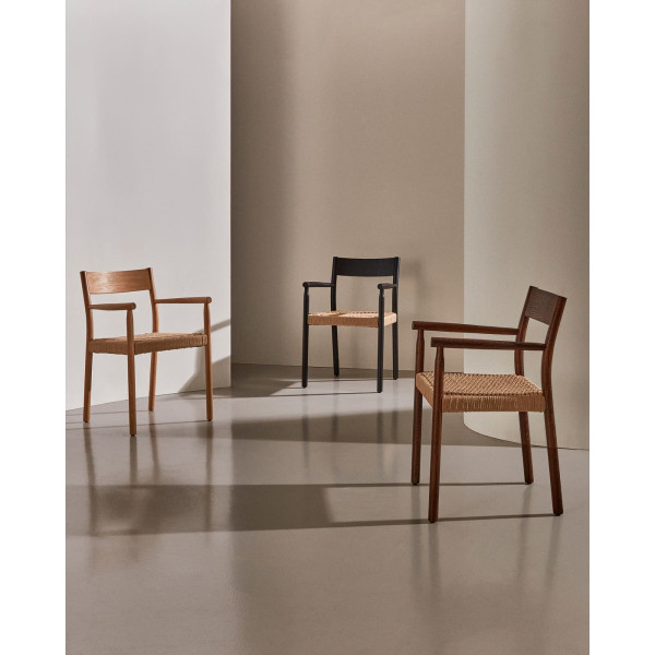 Стілець La Forma YALIA C0100124CP46 Чорний-2