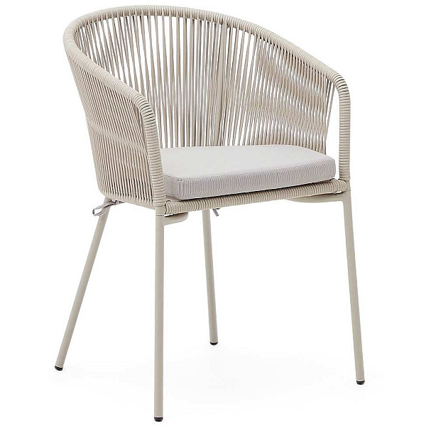 Стілець La Forma Yanet J0600106SS05 Екрю-0