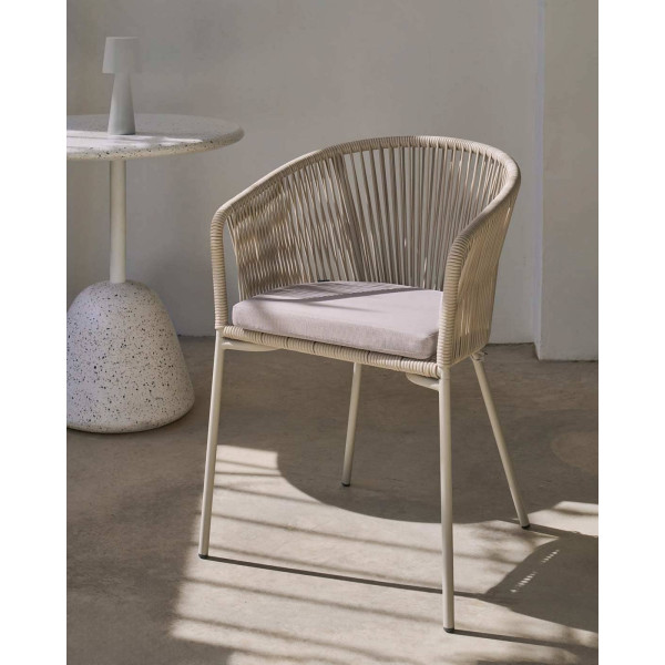 Стілець La Forma Yanet J0600106SS05 Екрю-1