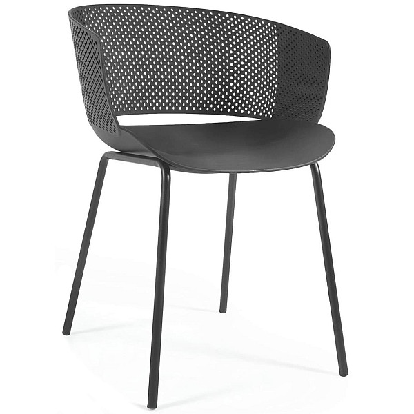 Стілець La Forma YERAY CC6095S01 Чорний-0