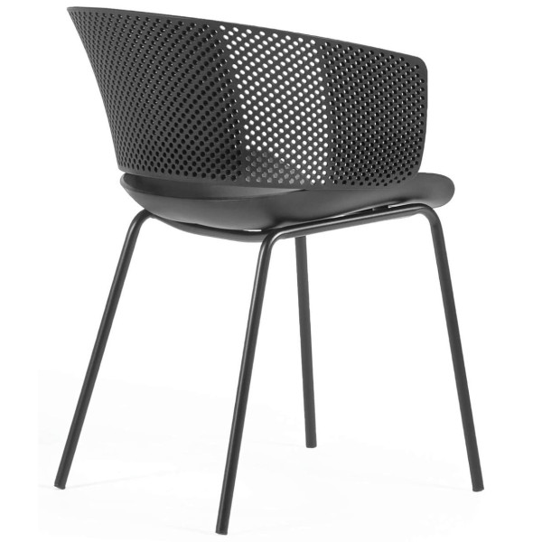 Стілець La Forma YERAY CC6095S01 Чорний-5