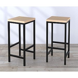 Барний стілець Loft Design BS-1 Дуб Борас