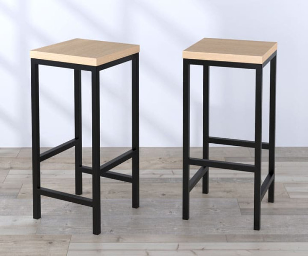 Барний стілець Loft Design BS-1 Дуб Борас-0