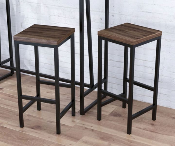 Барный стул Loft Design BS-1 Орех Модена-1