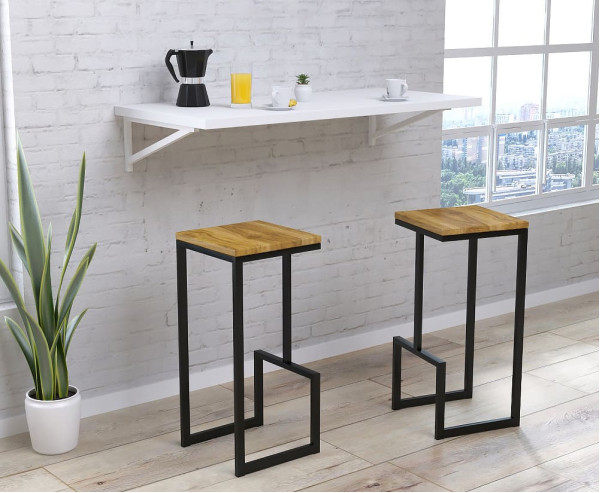 Барный стул Loft Design BS-3 Ясень-2