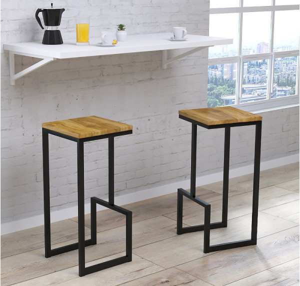 Барный стул Loft Design BS-3 Ясень-1