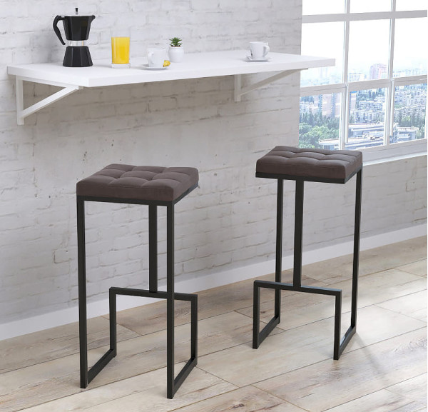 Барный стул Loft Design BS-3 soft Коричневый-1