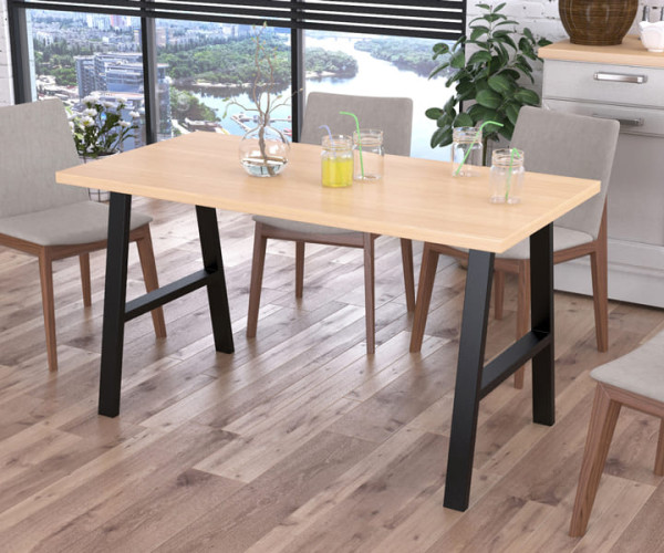 Стіл обідній Loft Design Атлант Дуб Борас ДСП-0