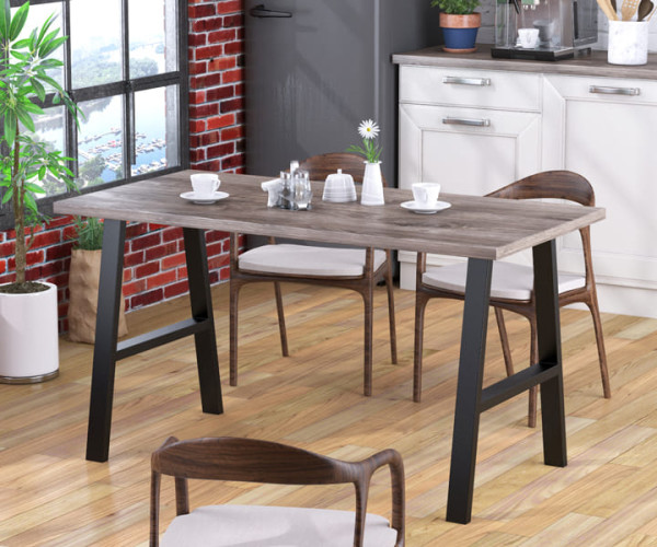 Стіл обідній Loft Design Атлант Дуб Палена ДСП-0