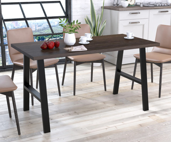 Стол обеденный Loft Design Атлант Венге Корсика ДСП-0