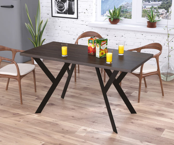 Стіл обідній Loft Design Шла Венге Корсика ДСП-0