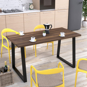Обідній стіл Loft Design Титан Горіх Модена ДСП