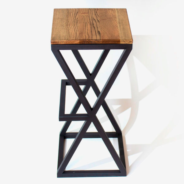 Барний стілець Lovko №8 Чорний-1