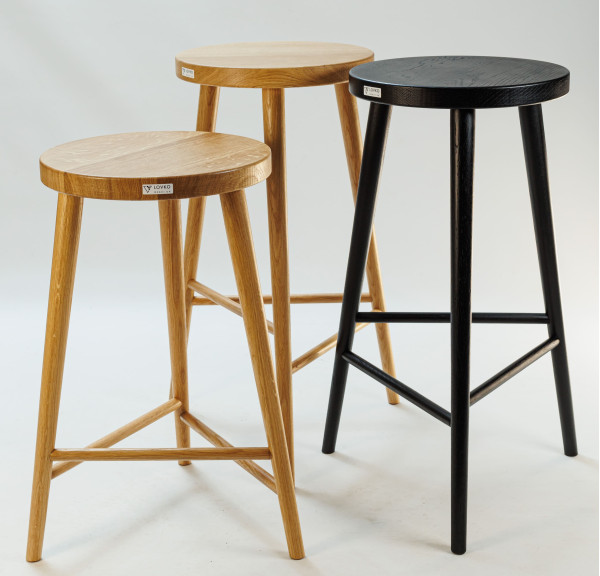 Барний стілець Lovko №3 Чорний-9