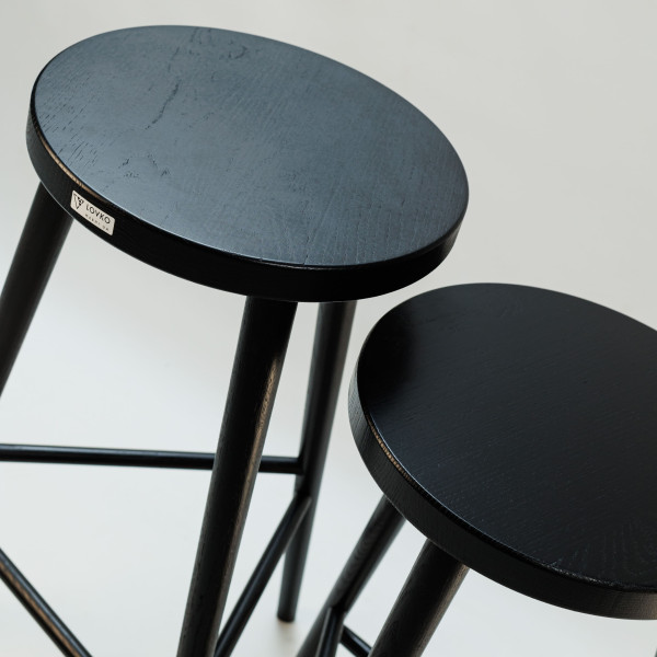 Барний стілець Lovko №3 Чорний-7