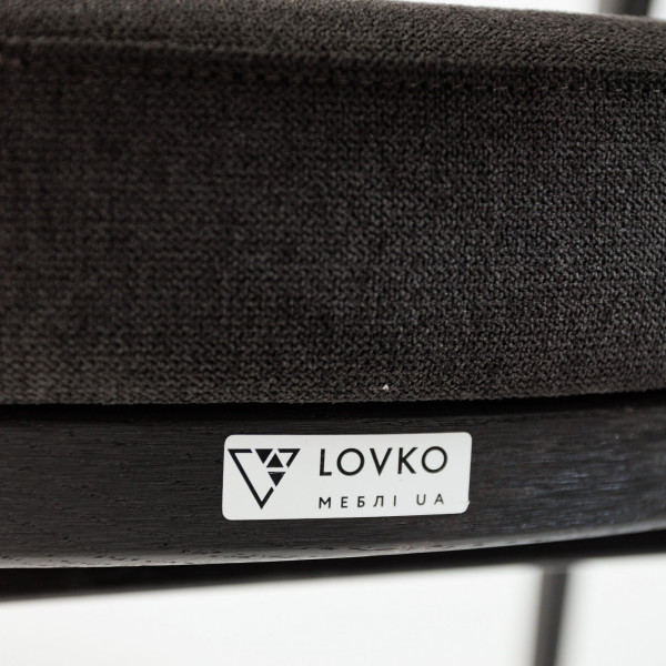 Кресло Lovko Otis Черный дуб Belfast 25-5