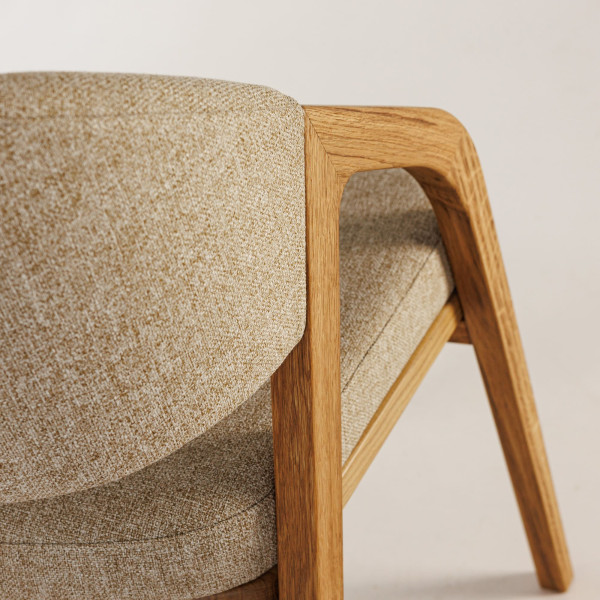 Кресло Lovko Otis Дуб Зебрано / Beretta 02-6