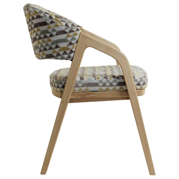 Крісло Lovko Otis Натуральний дуб / Hector 98/3-2