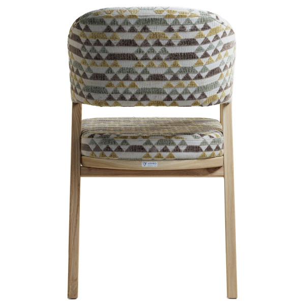 Крісло Lovko Otis Натуральний дуб / Hector 98/3-3