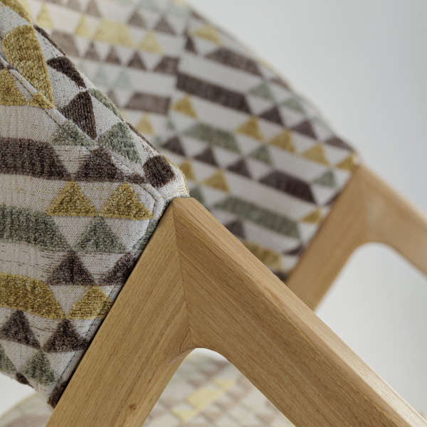 Крісло Lovko Otis Натуральний дуб / Hector 98/3-7