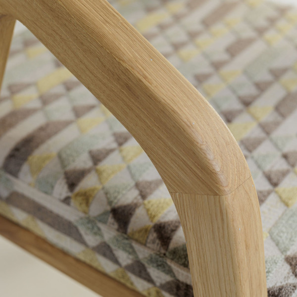 Крісло Lovko Otis Натуральний дуб / Hector 98/3-9